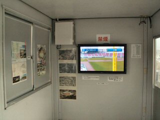 見学スペース内部