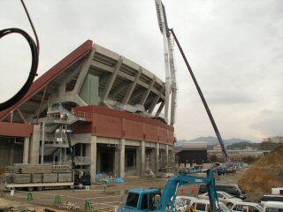 見学スペース窓からの眺め