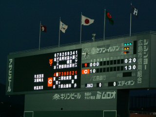 到着時のスコア