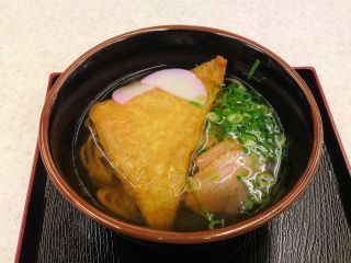 きつね鴨うどん